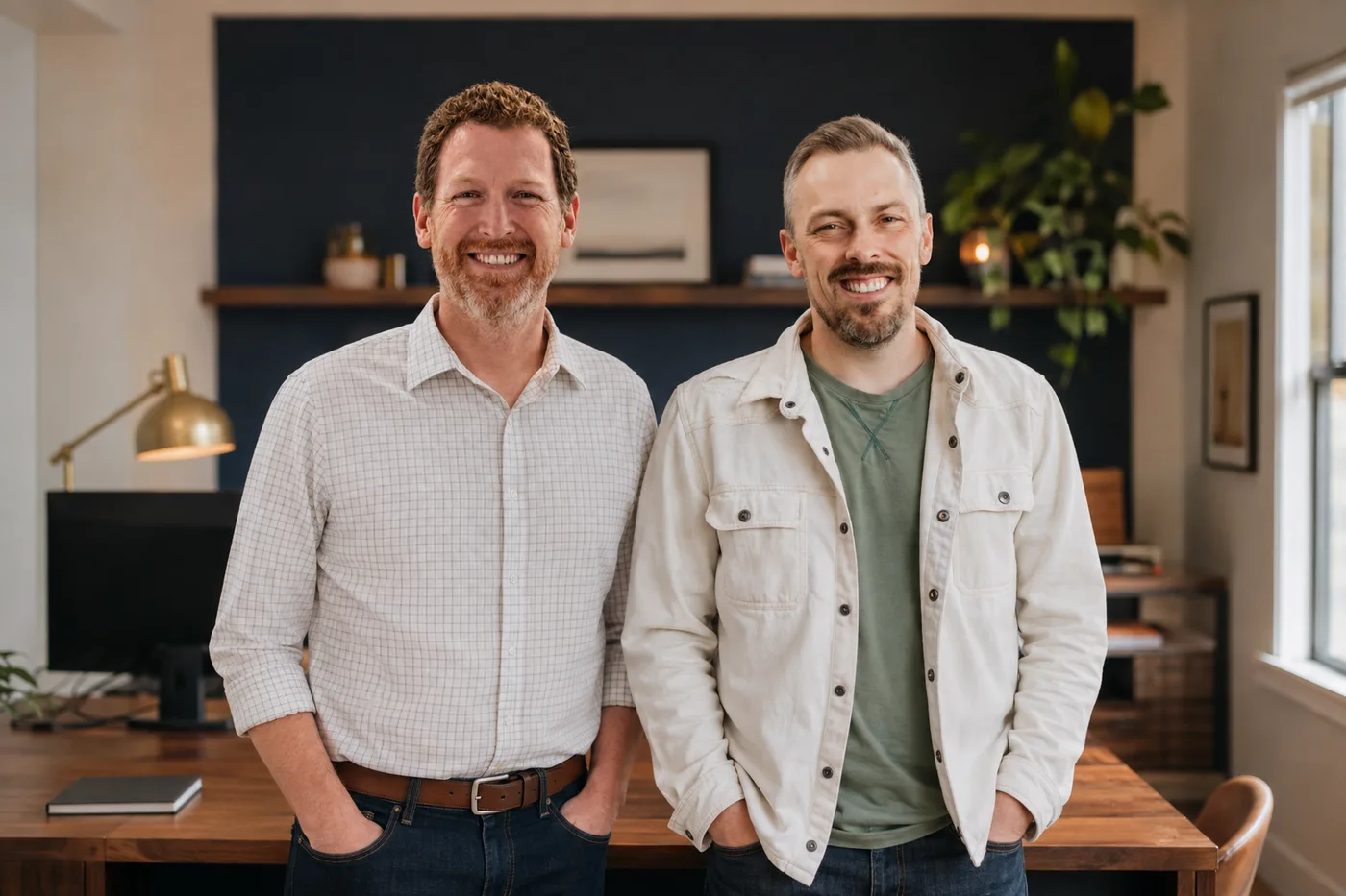 Cory and Robert, the founders of HourMakers.